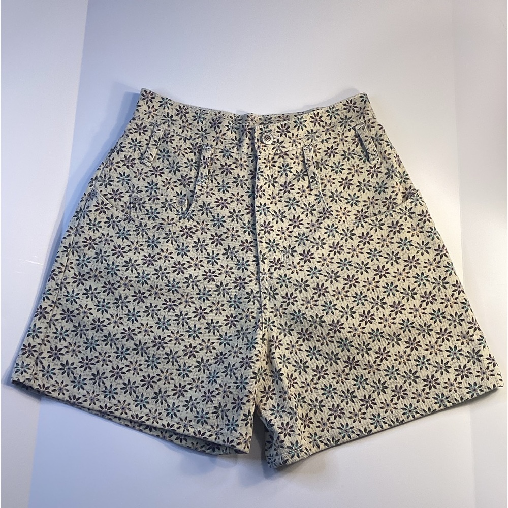 Vintage floral  STEEL JEANS multicolored 7 juniors